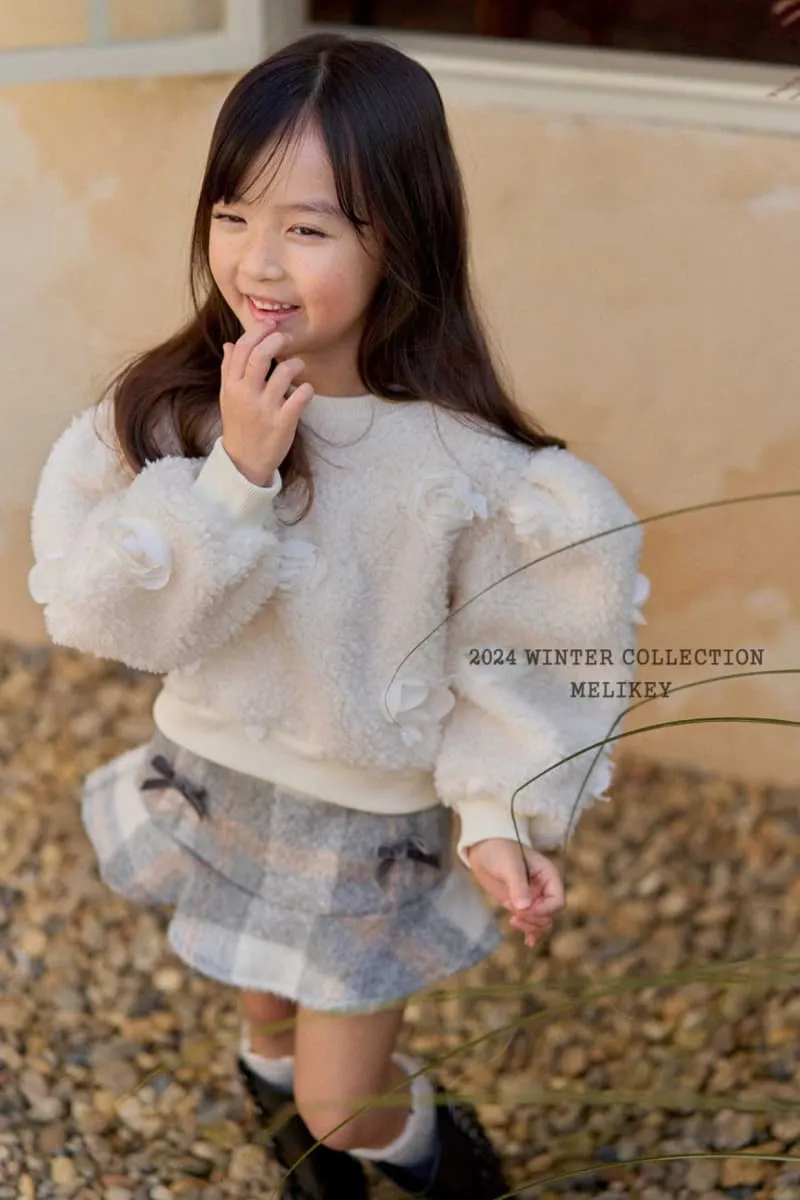 Melikey - Korean Children Fashion - #Kfashion4kids - Rose Mongle Sweatshirt - 9