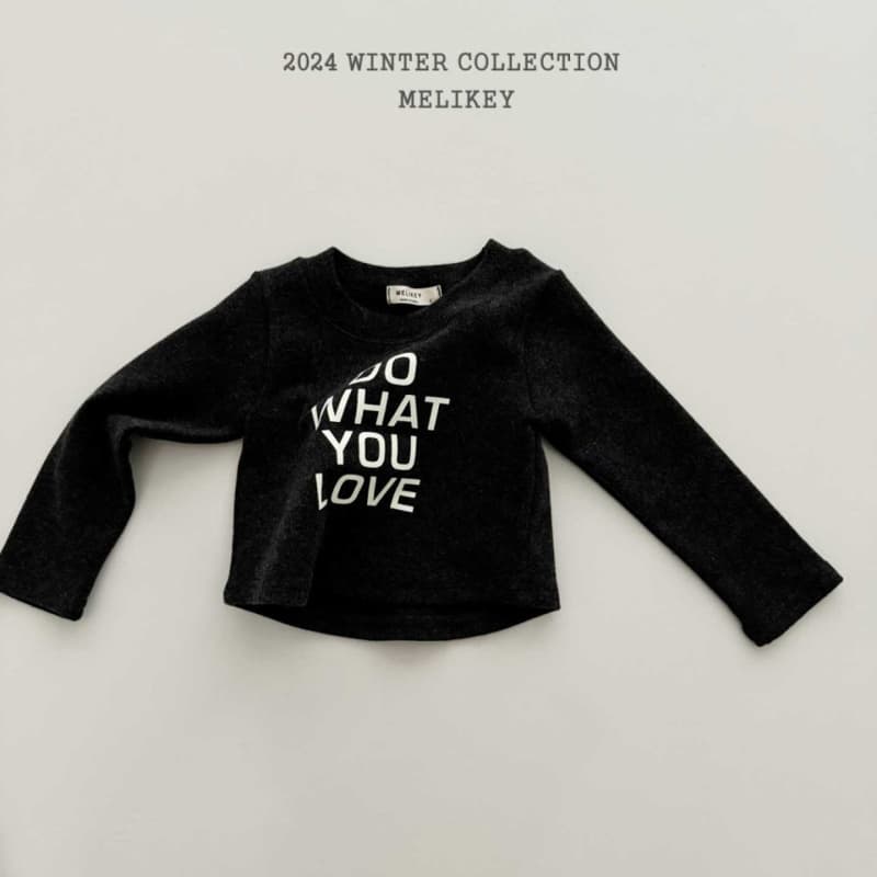 Melikey - Korean Children Fashion - #Kfashion4kids - Your Love Slim Tee - 5