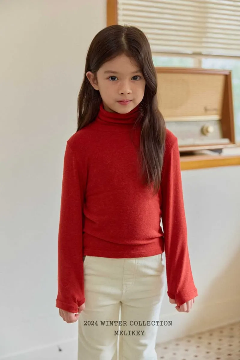 Melikey - Korean Children Fashion - #Kfashion4kids - Acne Turtleneck Tee - 3