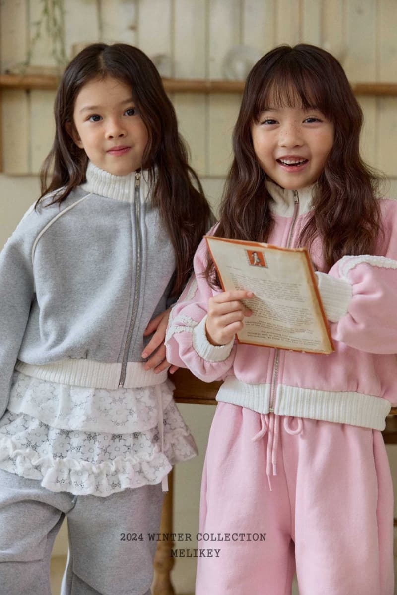 Melikey - Korean Children Fashion - #childofig - Warm Track Zip-up