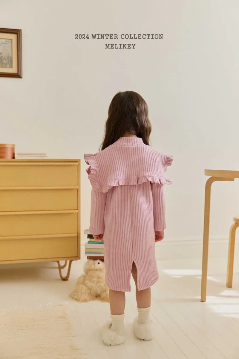 Melikey - Korean Children Fashion - #childofig - Cape Frill One-piece - 9