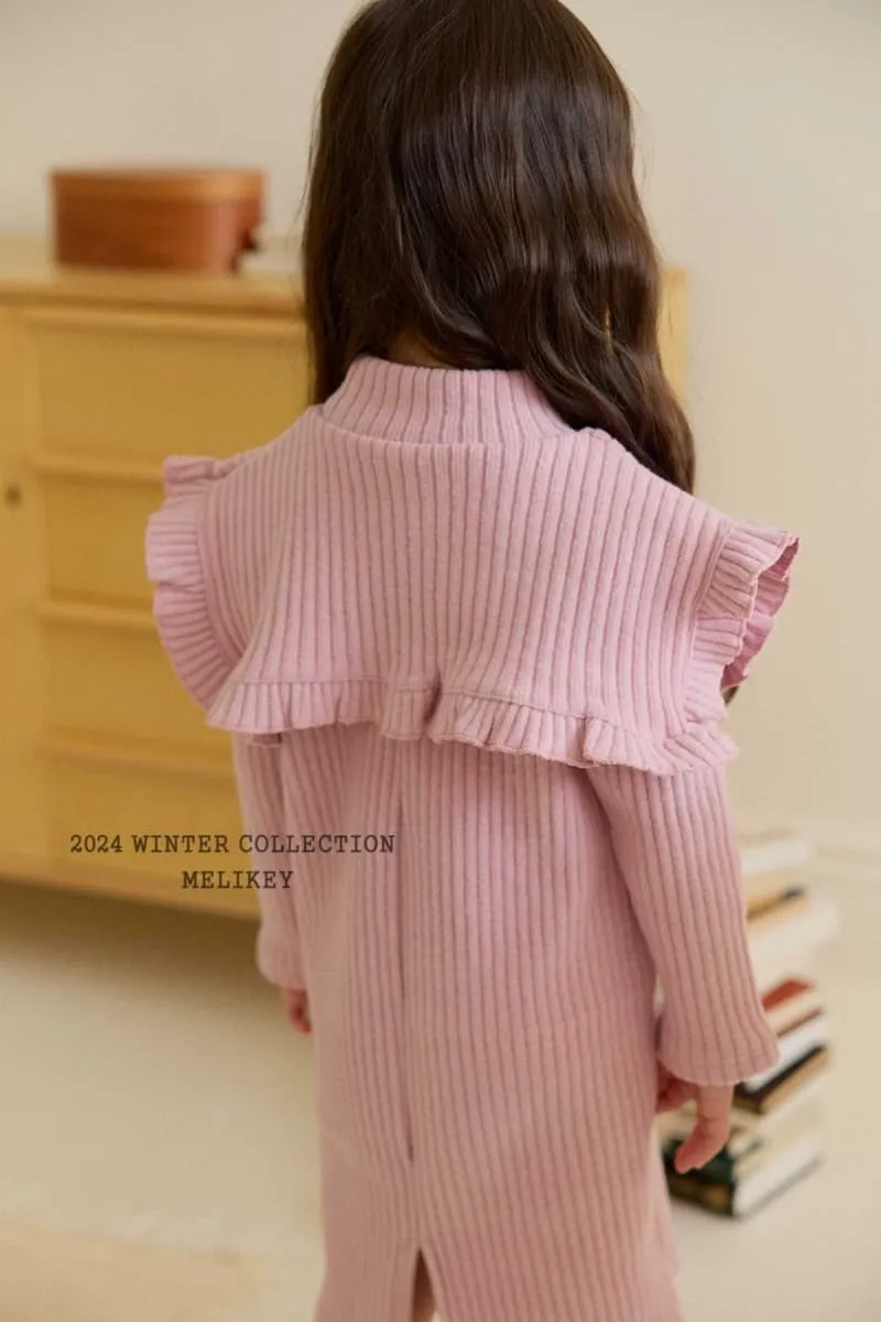 Melikey - Korean Children Fashion - #childrensboutique - Cape Frill One-piece - 10