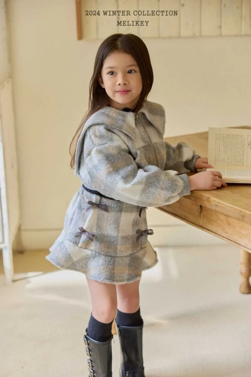 Melikey - Korean Children Fashion - #childofig - Lava Short Zip-up - 4