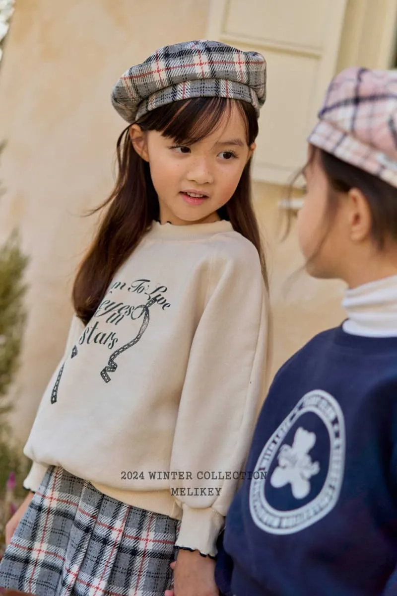 Melikey - Korean Children Fashion - #designkidswear - Check Beret - 2