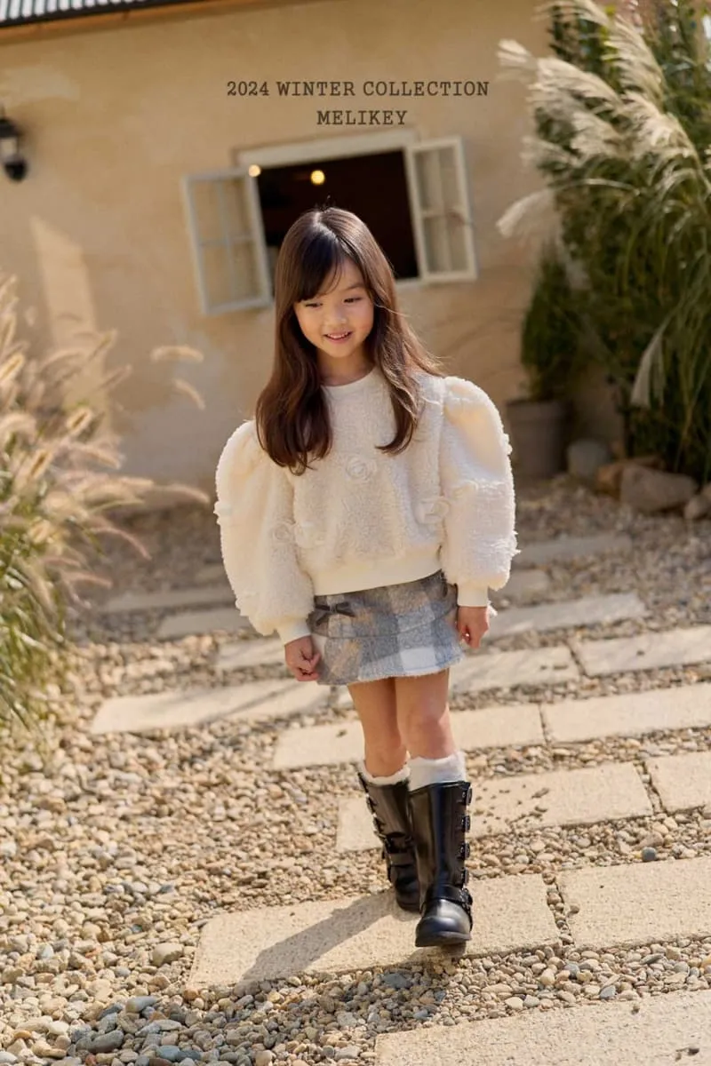 Melikey - Korean Children Fashion - #designkidswear - Rose Mongle Sweatshirt - 4