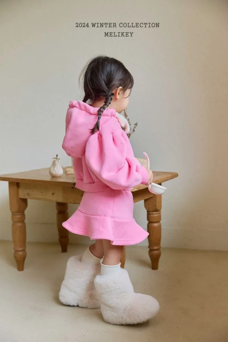 Melikey - Korean Children Fashion - #discoveringself - Big Shirring Hood Set-up - 3