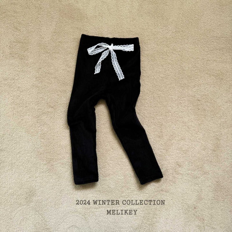 Melikey - Korean Children Fashion - #discoveringself - Soft Rib Leggings - 6