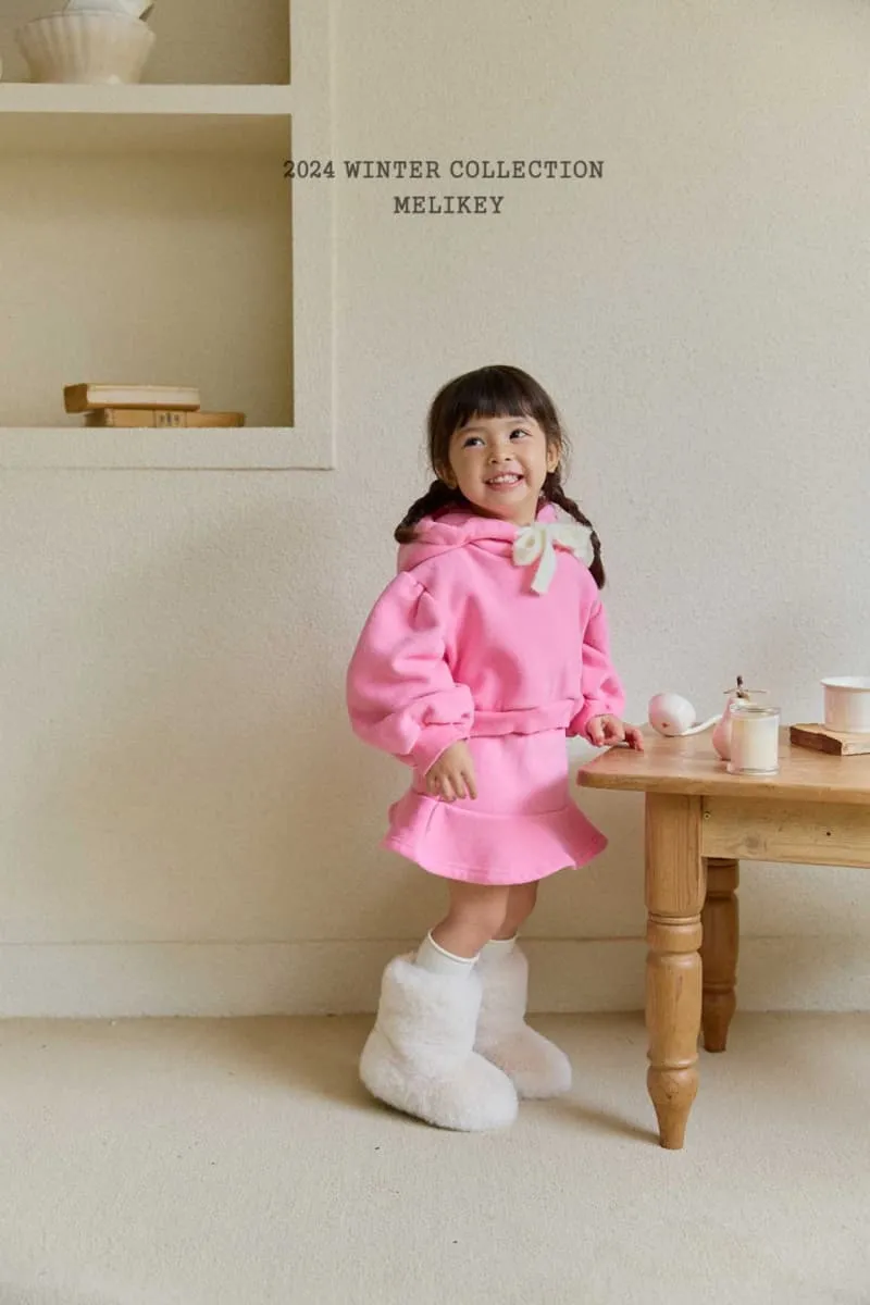 Melikey - Korean Children Fashion - #kidsshorts - Big Shirring Hood Set-up - 5