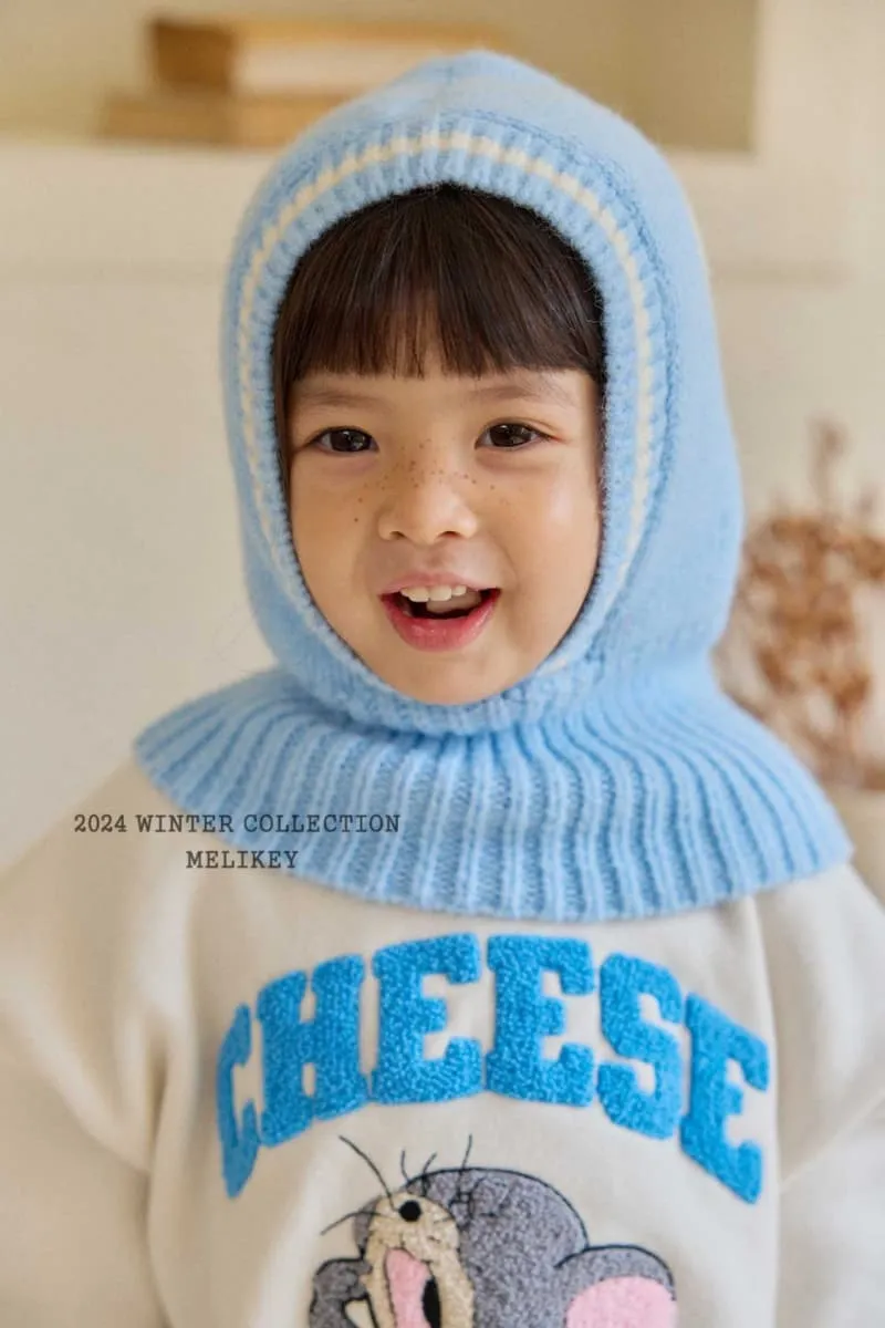 Melikey - Korean Children Fashion - #kidsstore - Love Balaclava - 2