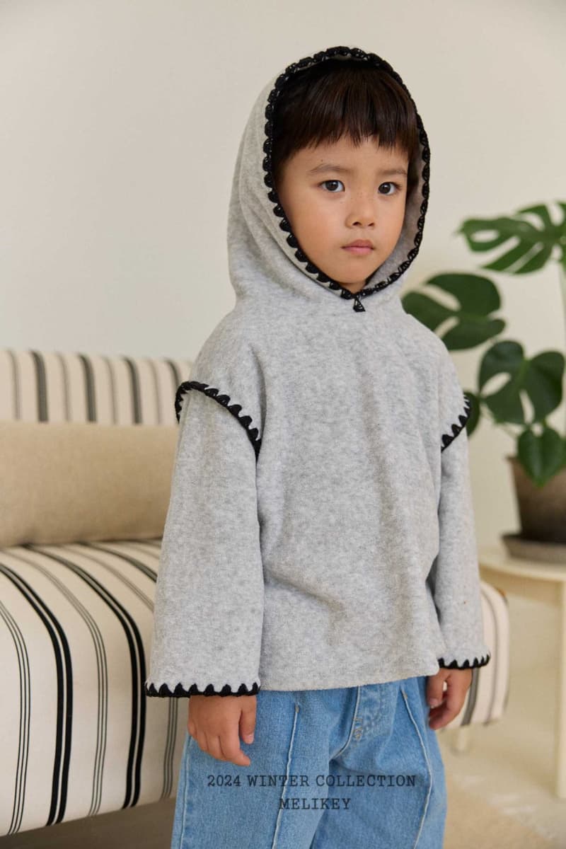 Melikey - Korean Children Fashion - #kidsstore - Melo Hood Top - 5