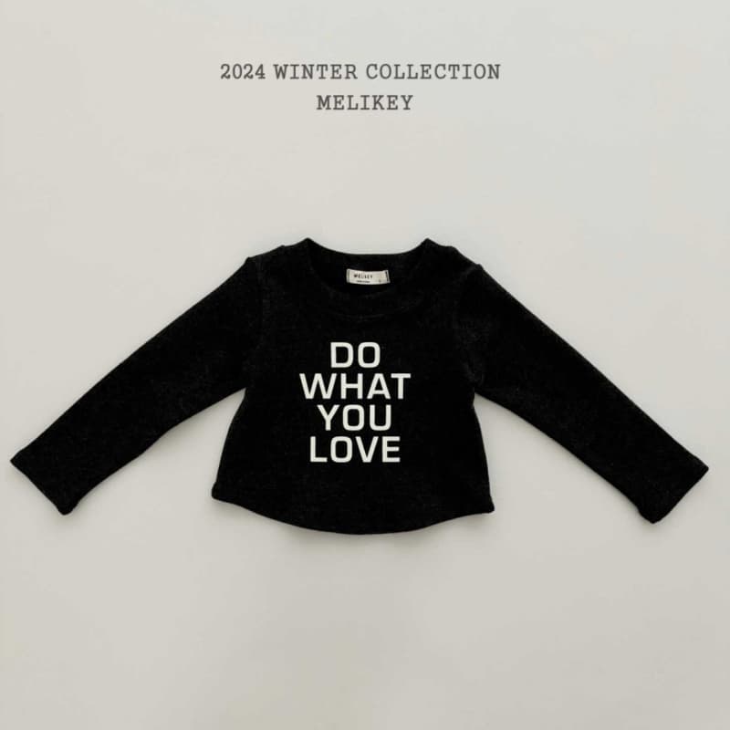 Melikey - Korean Children Fashion - #kidsstore - Your Love Slim Tee - 4