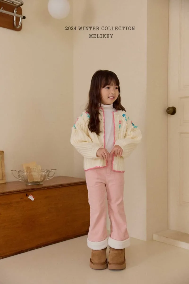 Melikey - Korean Children Fashion - #littlefashionista - Pastel Bootcut Pants - 7