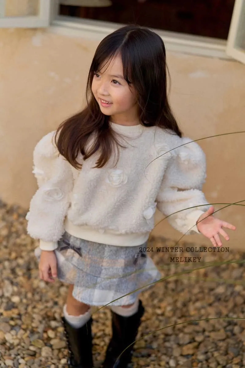 Melikey - Korean Children Fashion - #littlefashionista - Rose Mongle Sweatshirt - 10