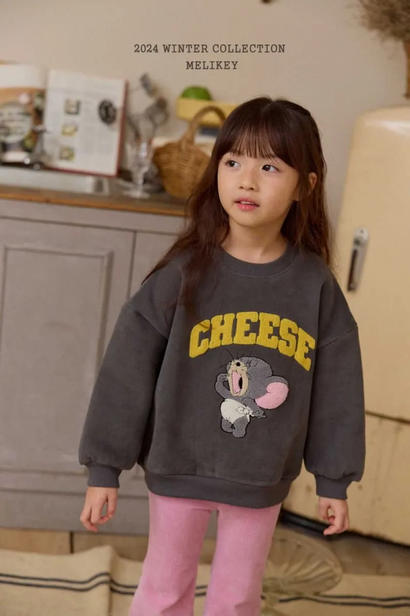 Melikey - Korean Children Fashion - #magicofchildhood - Cheese Boucle Sweatshirt  - 10