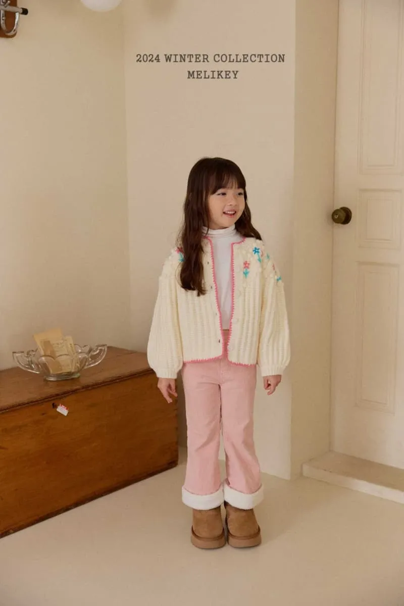 Melikey - Korean Children Fashion - #magicofchildhood - Pom Pom Marry Cardigan - 7