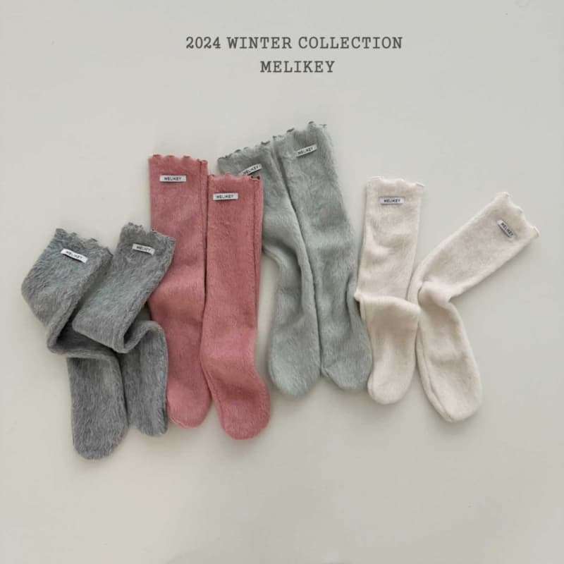 Melikey - Korean Children Fashion - #magicofchildhood - Winter Soft Long Socks - 2