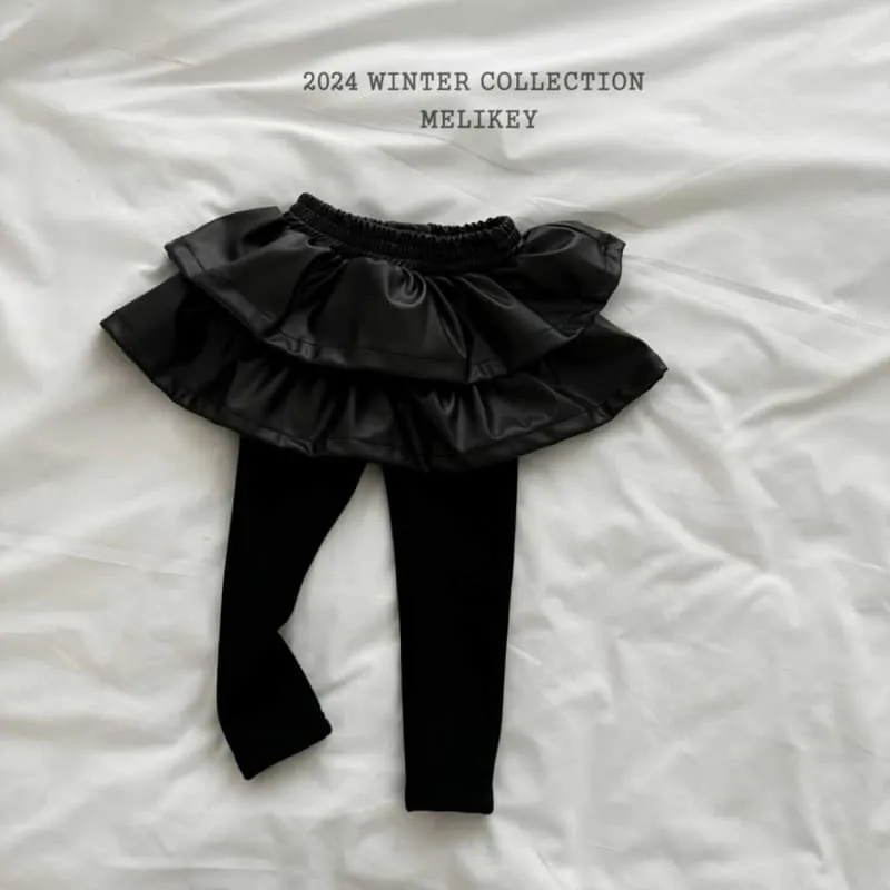 Melikey - Korean Children Fashion - #magicofchildhood - Ladder Cancan Skirt Leggings - 3