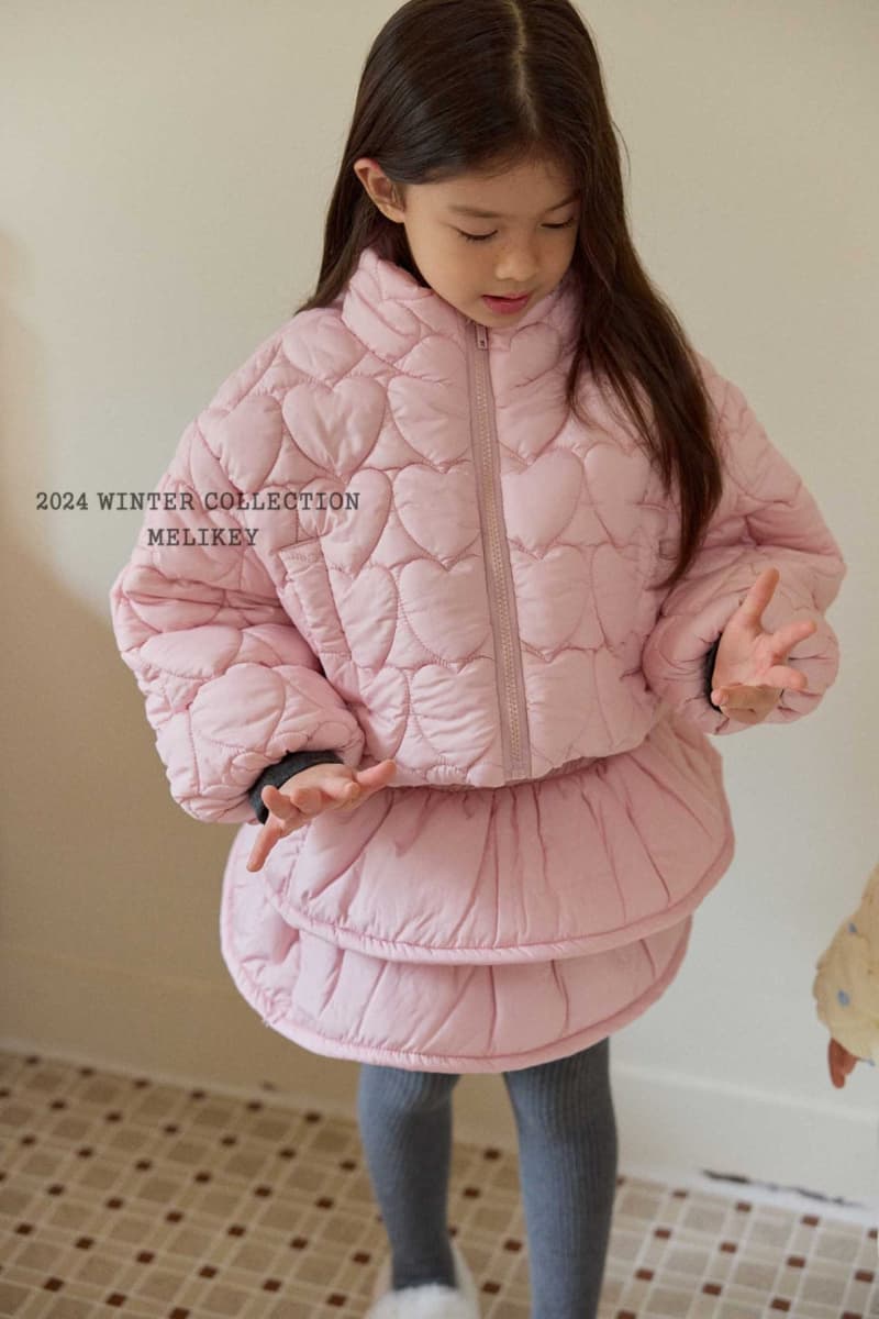 Melikey - Korean Children Fashion - #littlefashionista - Heart Balloon Short Padding - 4