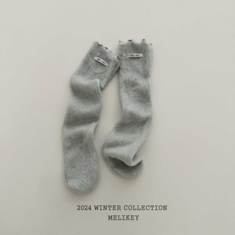 Melikey - Korean Children Fashion - #minifashionista - Winter Soft Long Socks - 3