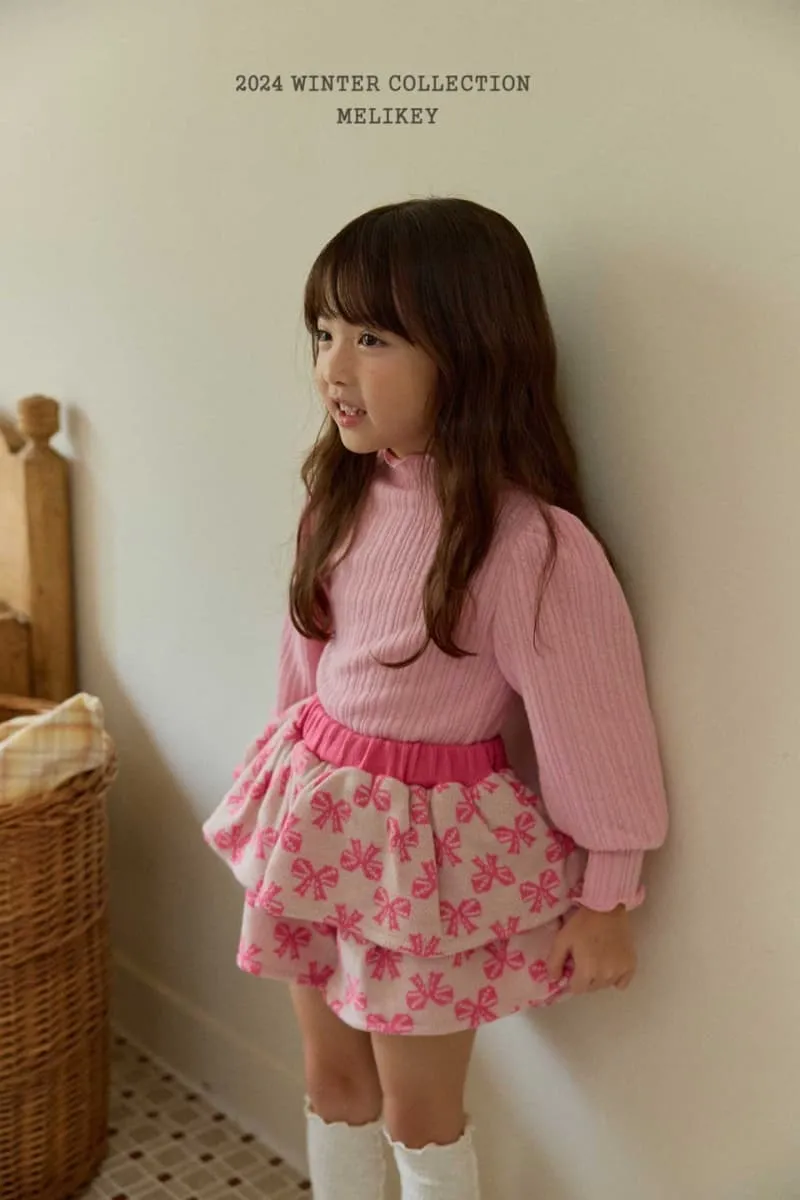 Melikey - Korean Children Fashion - #minifashionista - Knit Frill Shorts - 11