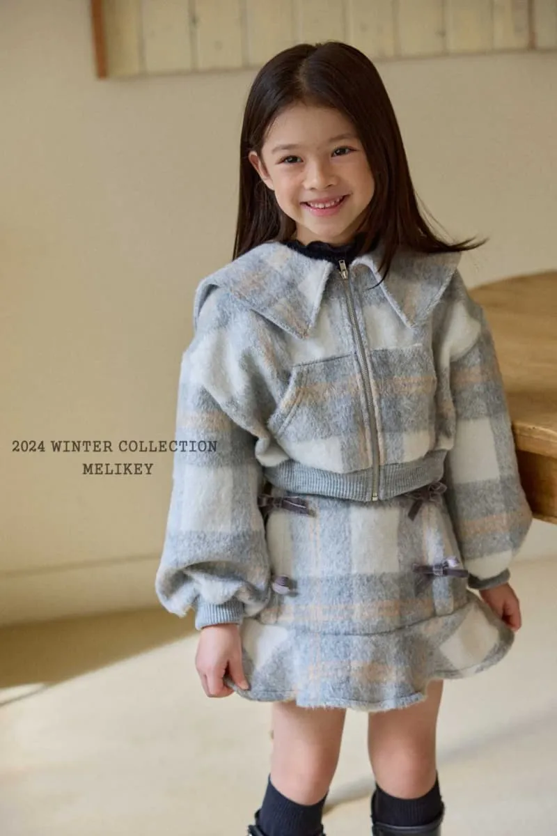 Melikey - Korean Children Fashion - #minifashionista - Four Ribbon Hole Skirt - 7