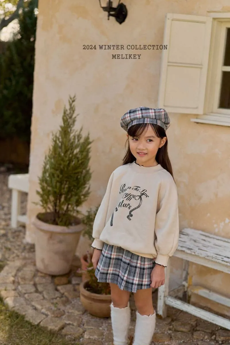 Melikey - Korean Children Fashion - #prettylittlegirls - Ribbon Darling Sweatshirt - 6