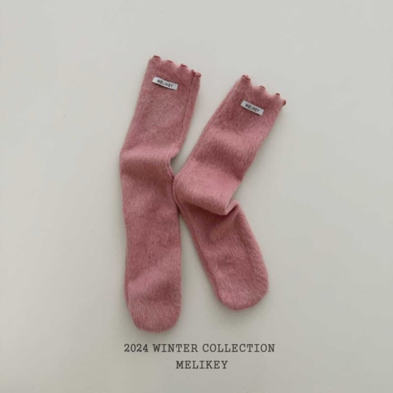 Melikey - Korean Children Fashion - #minifashionista - Winter Soft Long Socks - 4