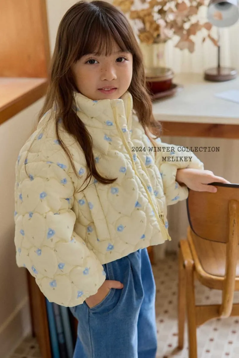 Melikey - Korean Children Fashion - #prettylittlegirls - Flower Balloon Short Padding - 9