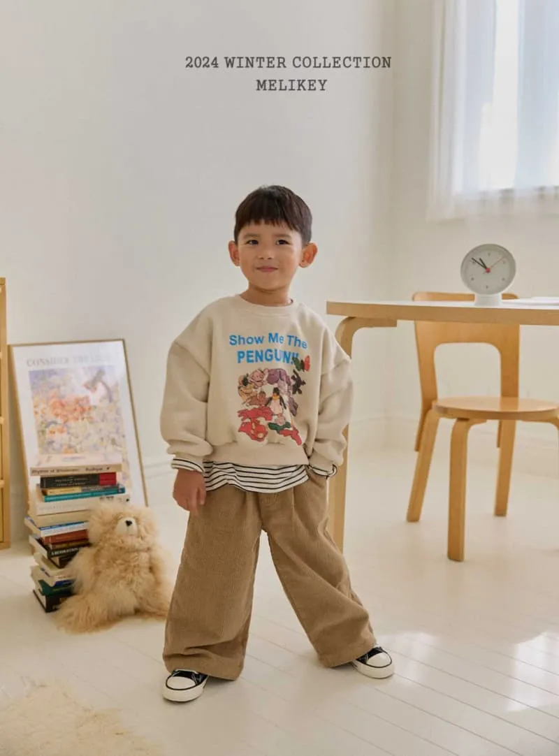 Melikey - Korean Children Fashion - #stylishchildhood - Corduroy Heart Pants - 11