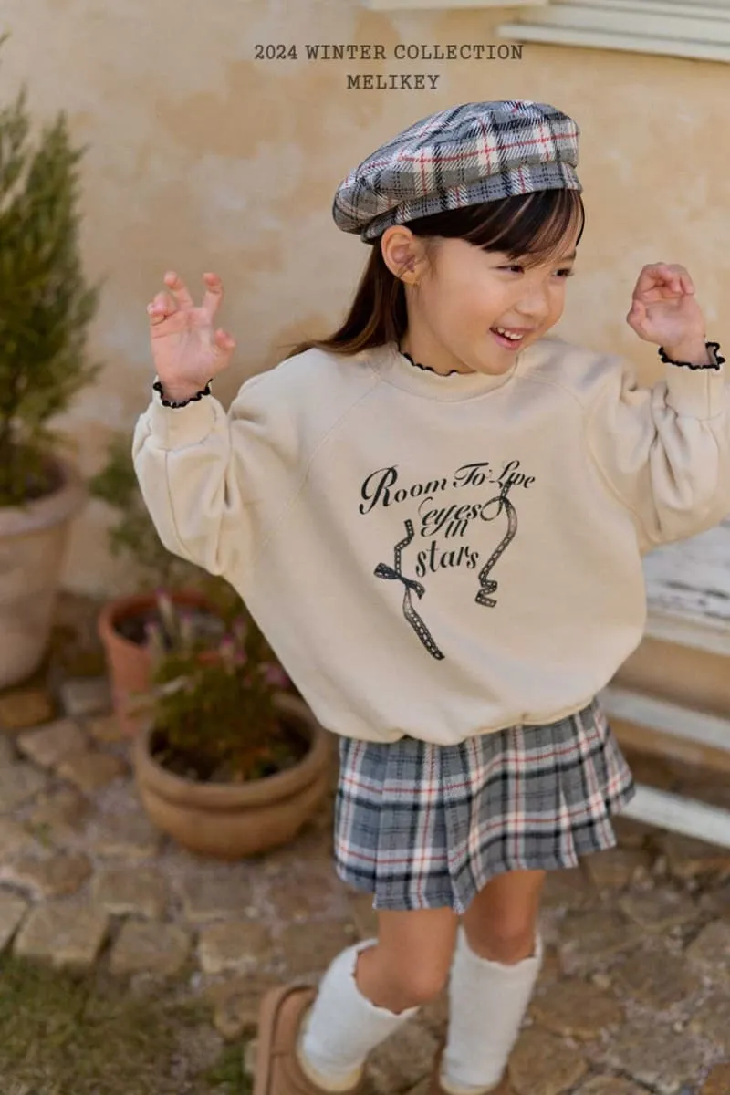 Melikey - Korean Children Fashion - #todddlerfashion - Ribbon Darling Sweatshirt - 7