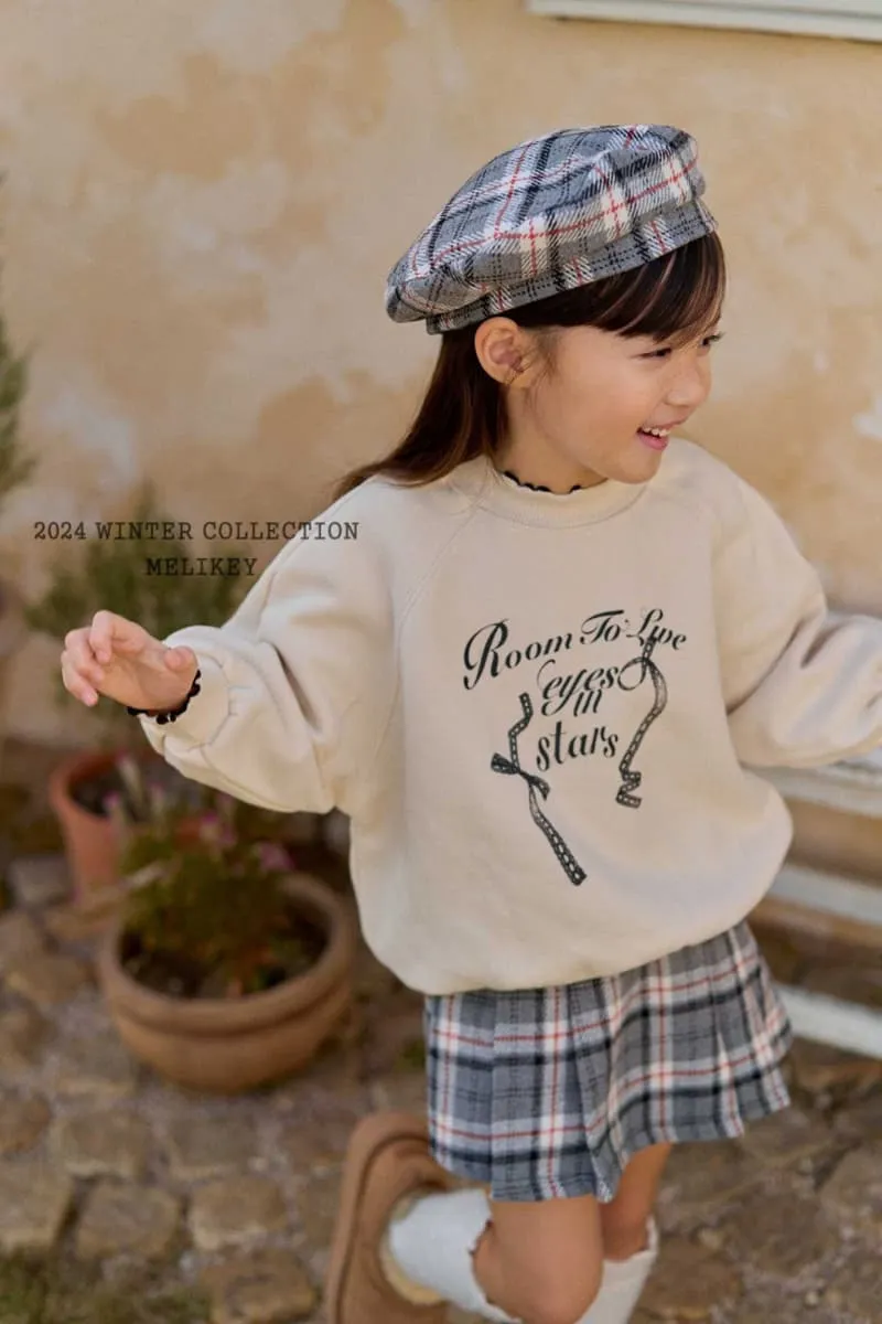 Melikey - Korean Children Fashion - #toddlerclothing - Ribbon Darling Sweatshirt - 8