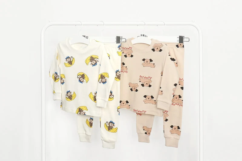 Mellis - Korean Children Fashion - #childofig - Jumping Dog Fleece Easywear - 12