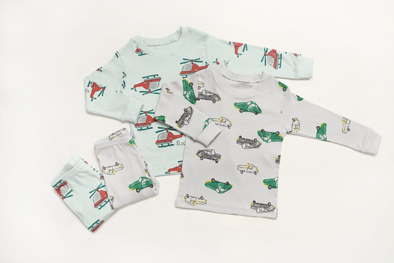 Mellis - Korean Children Fashion - #stylishchildhood - Green Car Fleece Easywear - 4