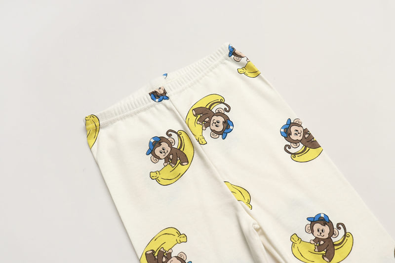 Mellis - Korean Children Fashion - #designkidswear - Monkey Banana Fleece Easywear - 8