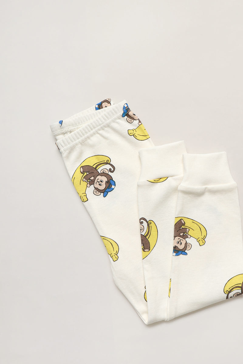 Mellis - Korean Children Fashion - #kidsshorts - Monkey Banana Fleece Easywear - 11