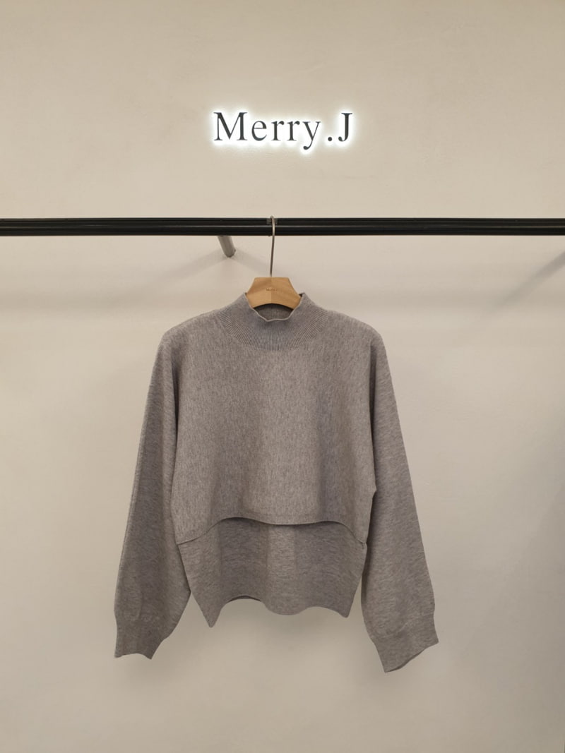 Merry J - Korean Women Fashion - #momslook - Eric Half Turtleneck Pullover - 3