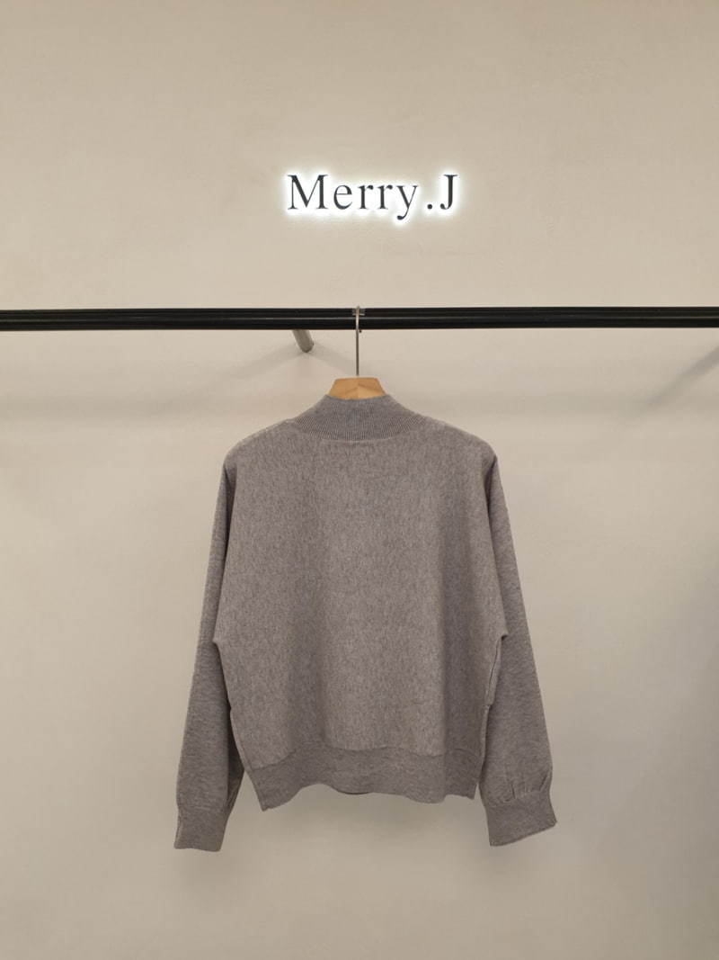 Merry J - Korean Women Fashion - #momslook - Eric Half Turtleneck Pullover - 5