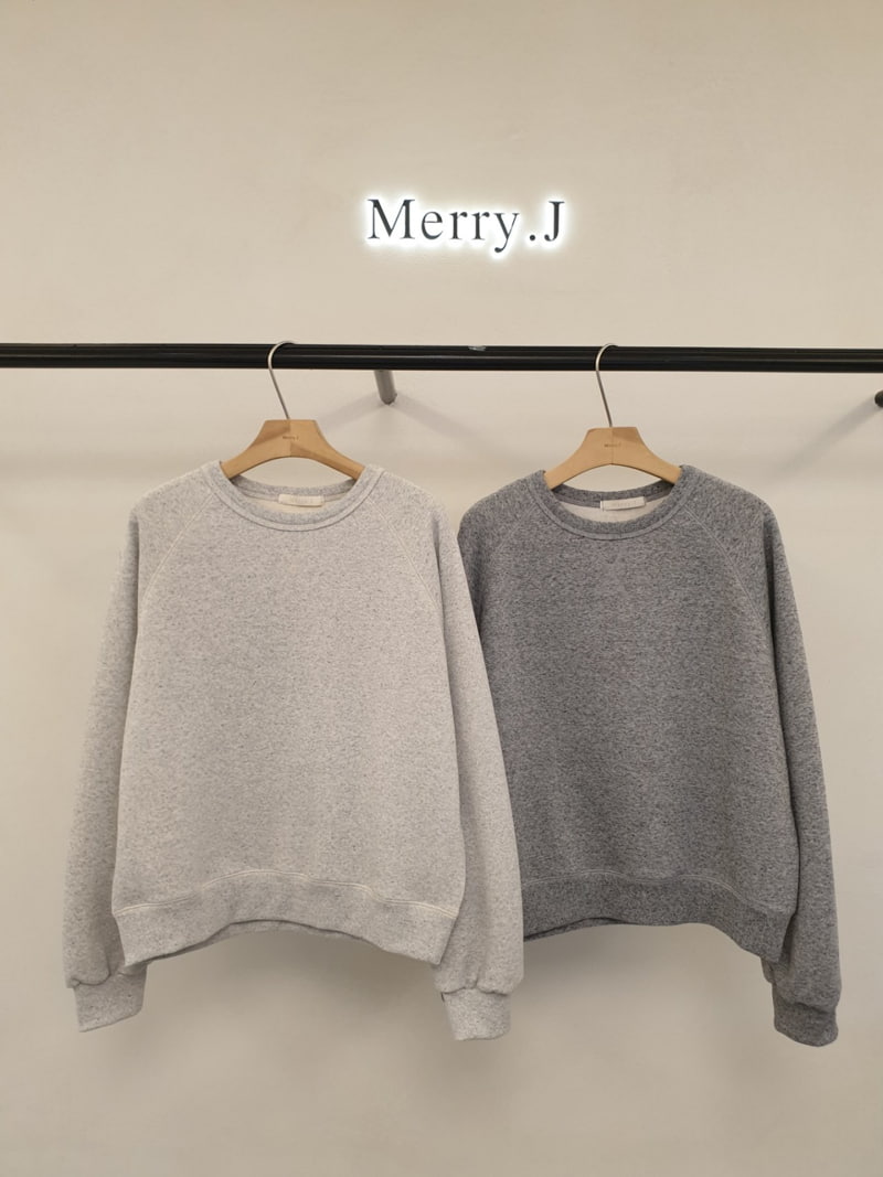 Merry J - Korean Women Fashion - #momslook - Cookie Cream Fleeced Sweatshirts - 4