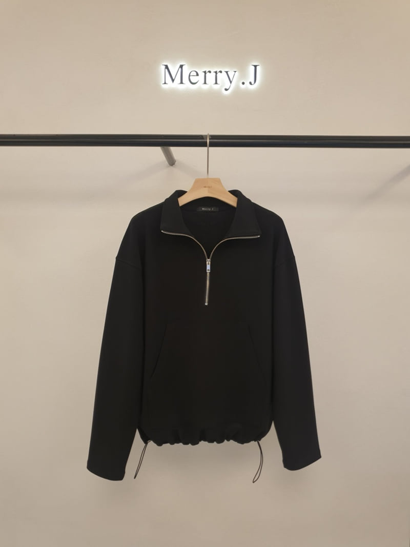 Merry J - Korean Women Fashion - #momslook - Verdo Half Zip-up Pullover - 6