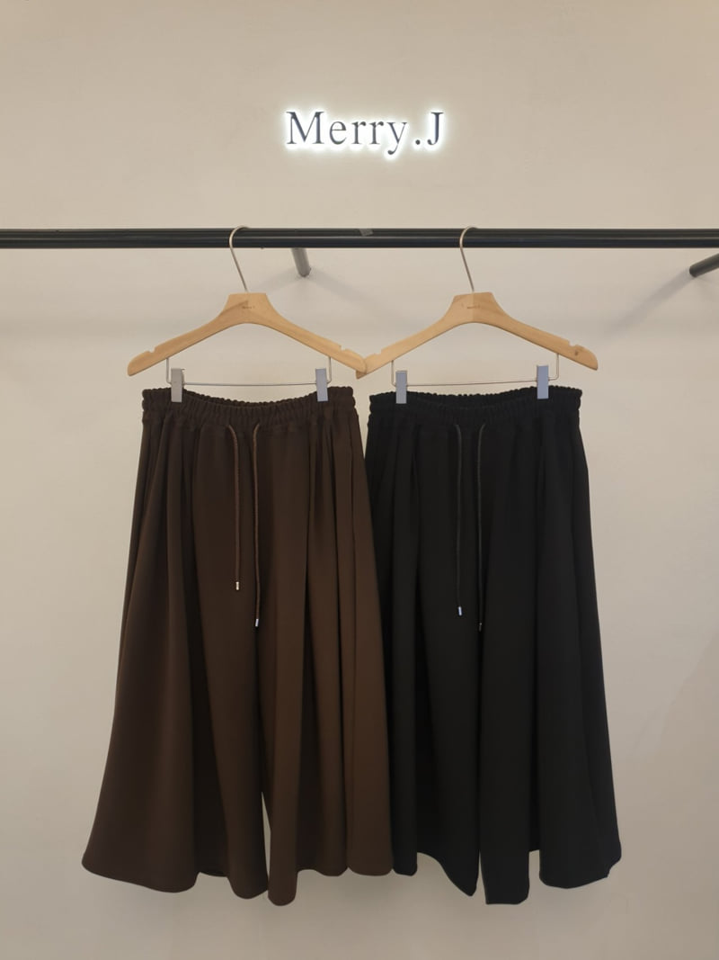 Merry J - Korean Women Fashion - #momslook - Verdo Midi Pants - 5