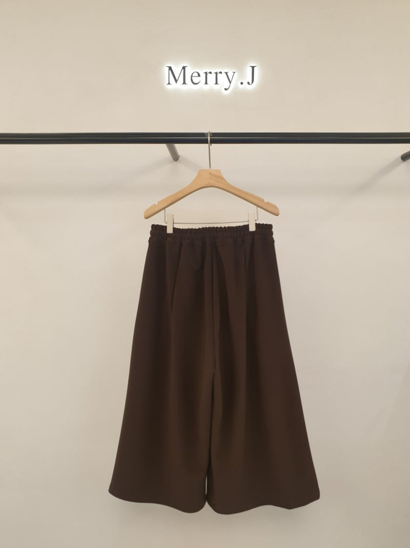 Merry J - Korean Women Fashion - #momslook - Verdo Midi Pants - 8