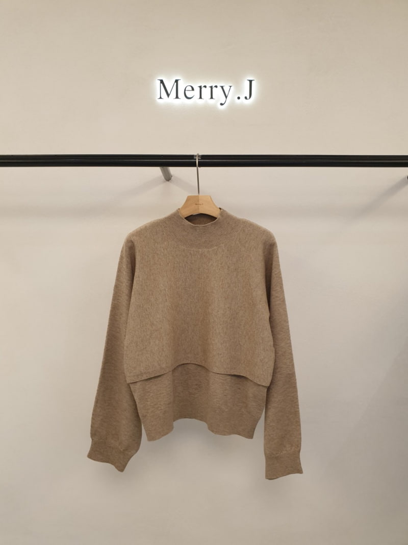 Merry J - Korean Women Fashion - #momslook - Eric Half Turtleneck Pullover - 4