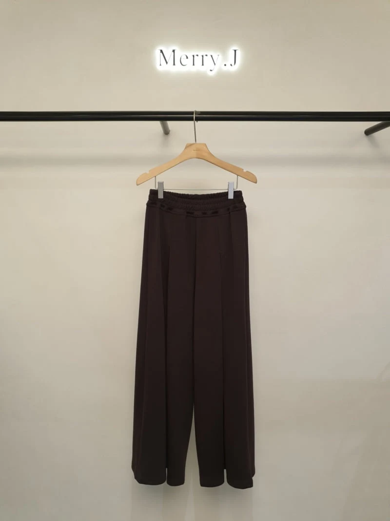 Merry J - Korean Women Fashion - #womensfashion - Bebe Fleeced Pintuck Pants - 7