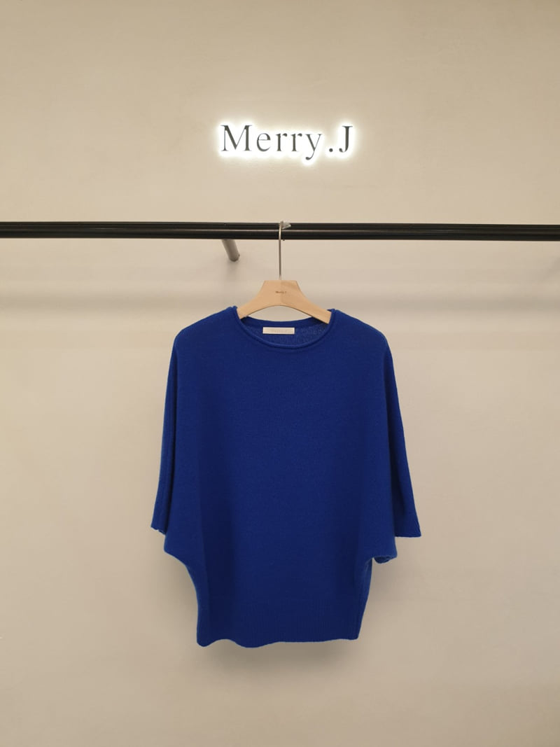 Merry J - Korean Women Fashion - #momslook - Lead Cape Knit Top - 4