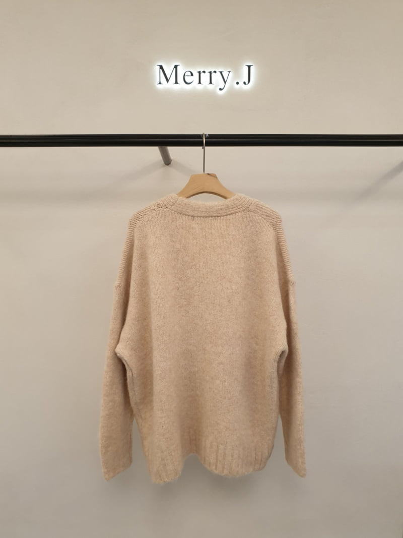 Merry J - Korean Women Fashion - #womensfashion - Modern Alphaca Cardigan - 5