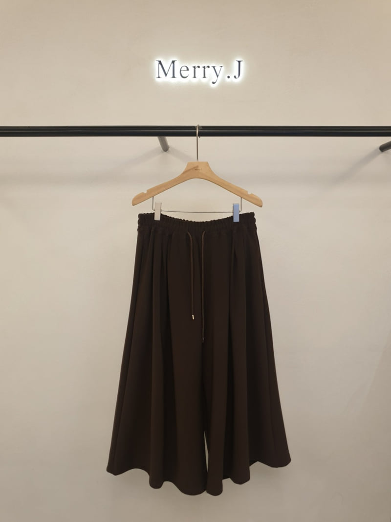 Merry J - Korean Women Fashion - #womensfashion - Verdo Midi Pants - 6