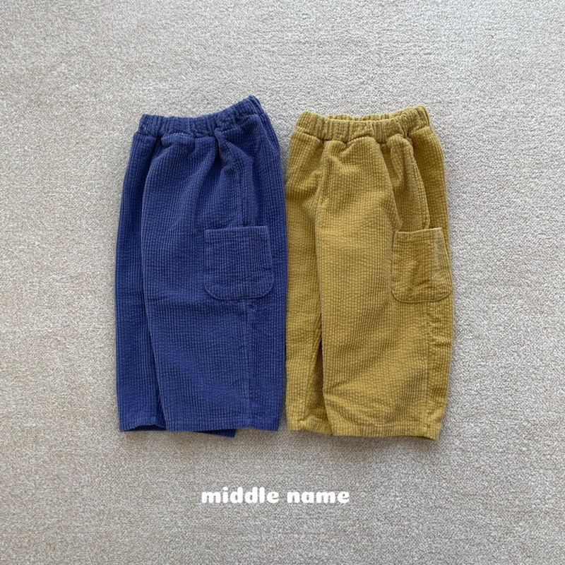 Middle Name - Korean Children Fashion - #childofig - Brushed Corduroy Pants