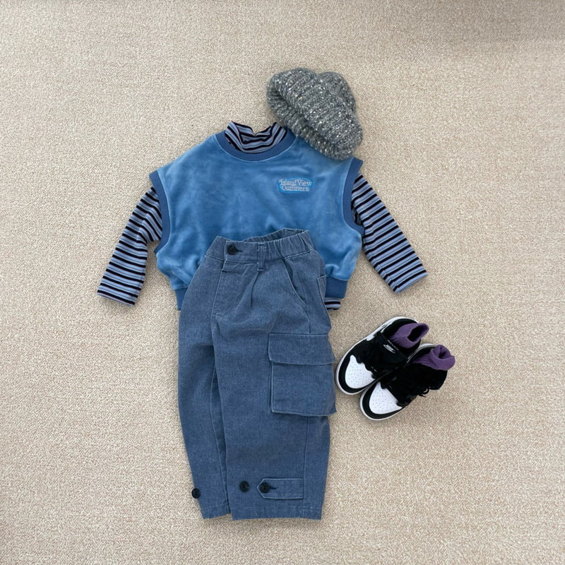 Middle Name - Korean Children Fashion - #childrensboutique - Point Raglan Vest - 11