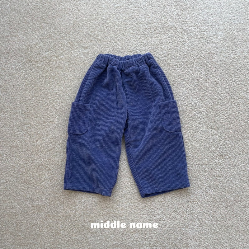 Middle Name - Korean Children Fashion - #childrensboutique - Brushed Corduroy Pants - 4