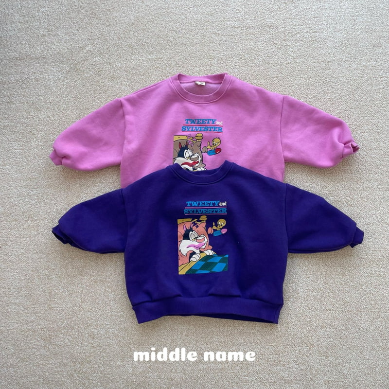 Middle Name - Korean Children Fashion - #designkidswear - Tweet Sweatshirt